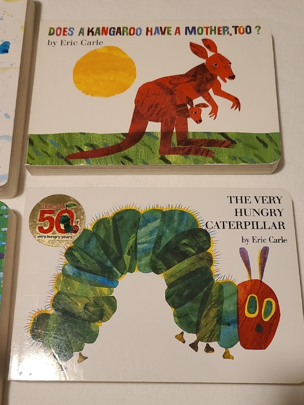 Eric Carle Caterpillar Seahorse Kangaroo Board Books, Jamberry, Lot of 4 - Picture 6 of 13